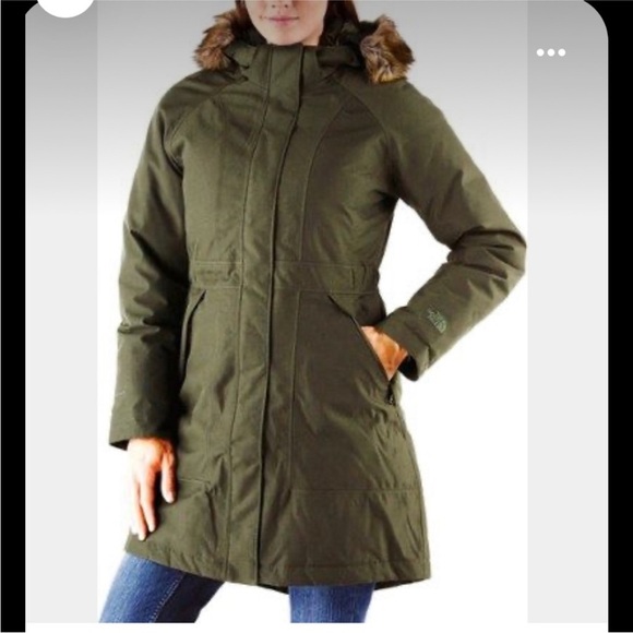 The North Face Arctic Parka Size M Olive Green - Picture 1 of 7